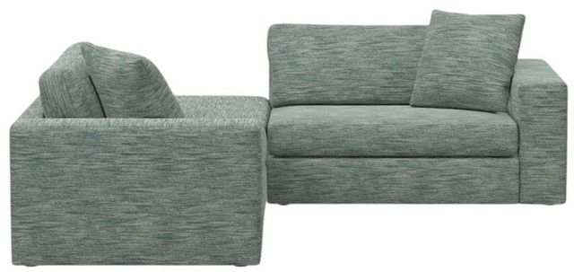 American Leather® Customizable Steve 3-Piece Fabric Sectional-2