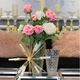 A & B Home Florrie Gold/White Short Decorative Object-3