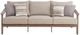 Signature Design by Ashley® Harmony Headlands Gray/Natural Fabric/Wooden Outdoor Sofa-2