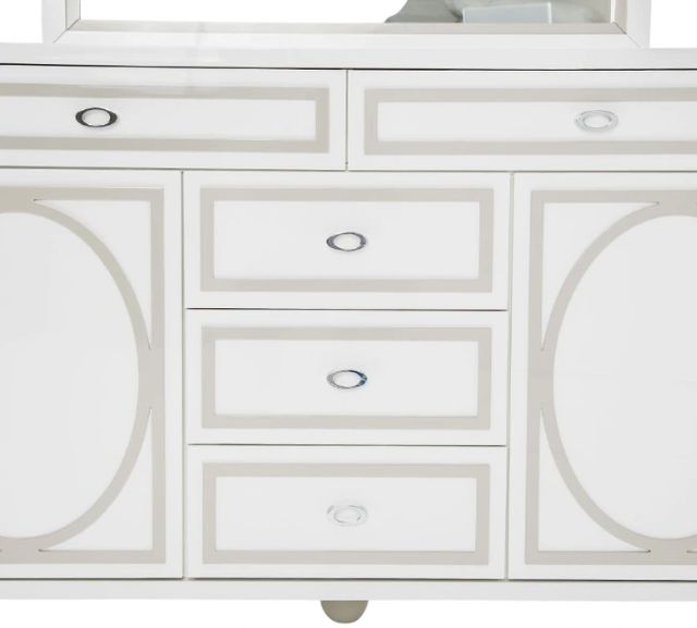 Michael Amini® Sky Tower™ Cloud White Dresser-2