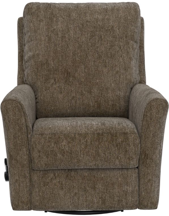 Catnapper® Belton Sand Manual Swivel Gliding Recliner-1