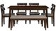 Powell® Daly 6-Piece Brown/Sand Dining Set-3