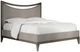 A.R.T. Furniture® Cove Mushroom California King Upholstered Panel Bed -0