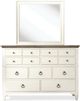 Riverside Furniture Myra Shadowbox Mirror-2