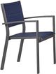 Signature Design by Ashley® Point Bonita 4-Piece Blue/Gray Aluminum Outdoor Sling Arm Chair-3