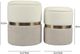 TOV Furniture Gigi 2-Piece Cream/Tan Chenille Storage Ottoman Set-1