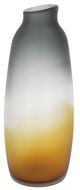 A & B Home Normand Black/Orange/White Vase-1