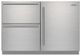 Sub-Zero® Designer Stainless Steel Undercounter Handle-to-Drawer Dual Install Kit-0