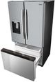 Midea® 36" 29.3 Cu. Ft. Stainless Steel French Door Refrigerator with Dual Icemakers-3