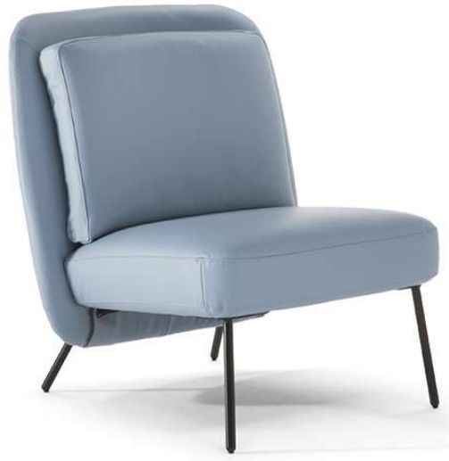Natuzzi Editions Customizable Picture Leather Chair-0