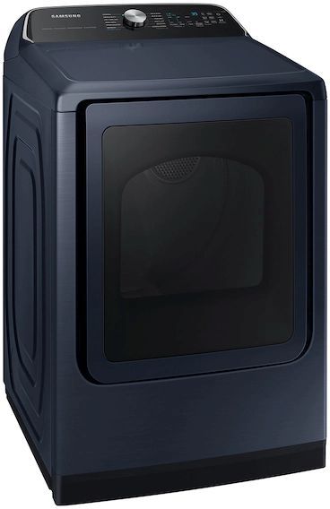 Samsung 7.4 Cu. Ft. Brushed Navy Front Load Gas Dryer -3