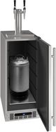 U-Line® 3.6 Cu. Ft. Stainless Steel Beer Cooler/Kegerator-2