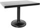 CabanaCoast® Customizable Monaco Aluminum 48"x31" Outdoor Rectangular Pedestal Dining Table-0