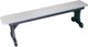 Nature's Best Furniture Customizable 5' Polyethylene Outdoor Bench-0
