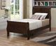 Coaster® Louis Philippe Cappuccino Twin Sleigh Bed-1