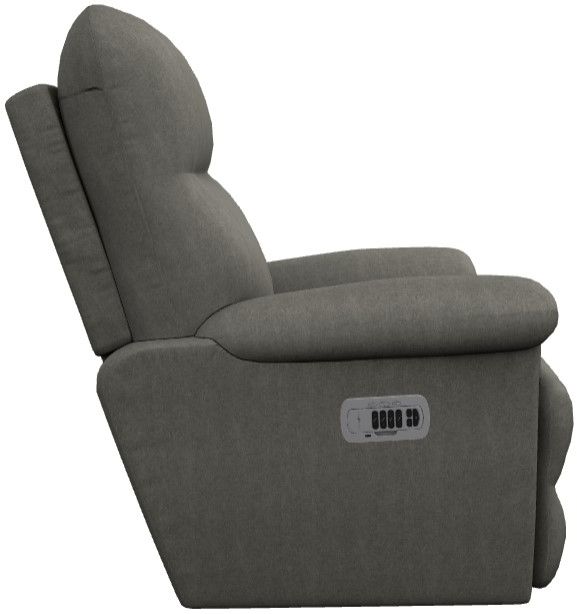 La-Z-Boy® Jay Flannel Power Wall Recliner with Headrest and Lumbar-3