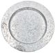 A & B Home Gray Galvanized Plate-0
