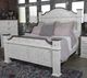 Vintage Furniture Hulk Two-Tone King Panel Bed-0