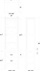 Bramble Customizable Kagu 2-Drawer Cabinet-1