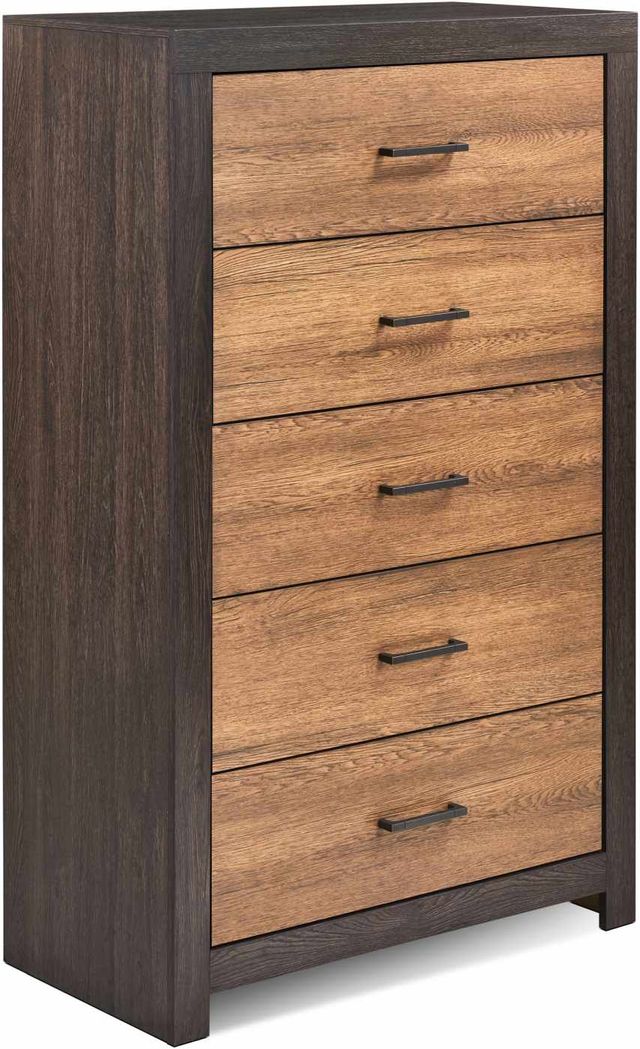 Coaster® Dewcrest 5-Piece Caramel/Licorice Queen Bedroom Set-3