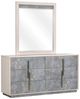 Michael Amini® Pavira Stone Dresser with Mirror-0