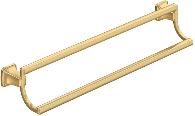 American Standard Townsend® Brushed Cool Sunrise 24" Double Towel Bar-0
