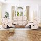 Primo™ International Casa Sienna Igor Jaxxon Taupe Manual Rocker Recliner-2