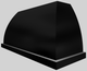 Vent-A-Hood® Designer Series 60" Black Wall Mounted Range Hood-5