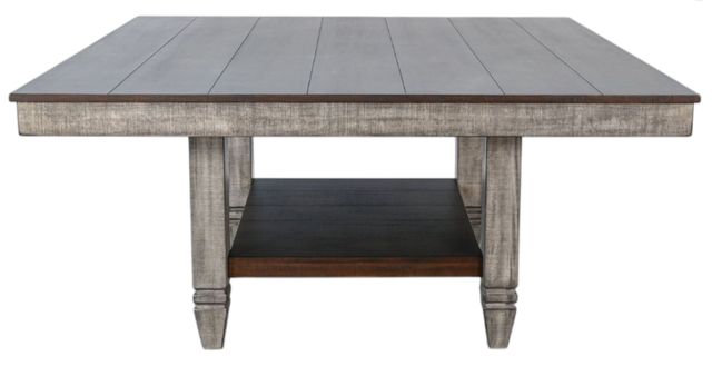 Sunny Designs™ Wendy Alpine Gray Square Dining Table-1