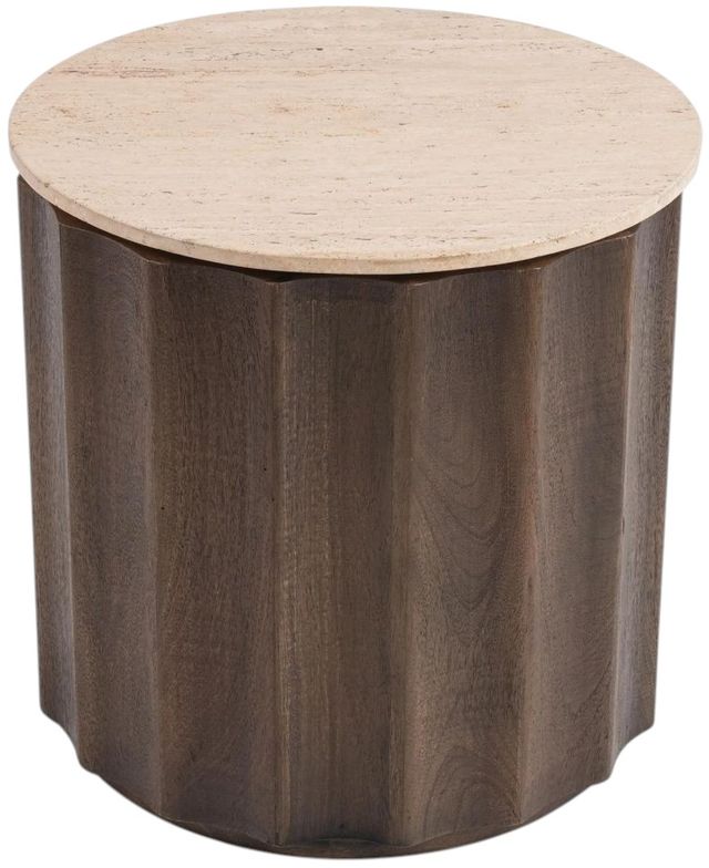 Classic Home Baylee Cocoa Brown End Table-2
