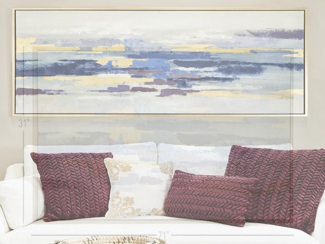 Deco Marche Canvas Abstract Long Wall Art-3