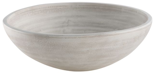 Signature Design by Ashley® Meadie Distressed White Bowl-0