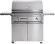 LYNX® Sedona 36" 3-Burner Stainless Steel Freestanding Natural Gas Grill with 1 Prosear Infrared Burner and 2 Stainless Steel Burners-3