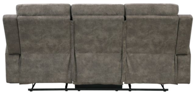 Homelegance® Muncie Brown Double Manual Reclining Sofa-3