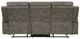 Homelegance® Muncie Brown Double Manual Reclining Sofa-3