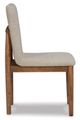Millennium® by Ashley® Isanti Beige/Light Brown Dining Chair-2