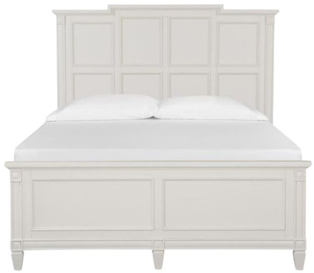 Magnussen Home® Willowbrook Egg Shell White Queen Panel Bed-2