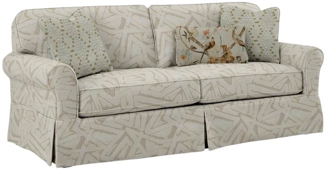 Craftmaster® Customizable Soft Haven 86" Two Cushion Sofa-0