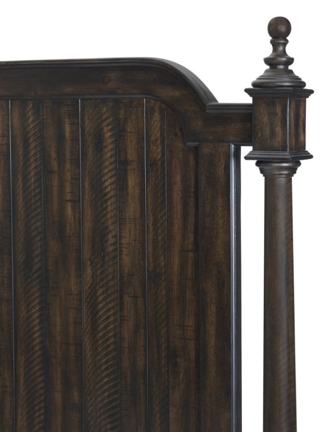 Homelegance® Cardano Driftwood Charcoal Queen Panel Bed-3