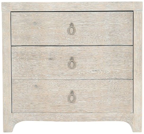 Hooker® Furniture Serenity Antigua Surf 3-Drawer Nightstand-2