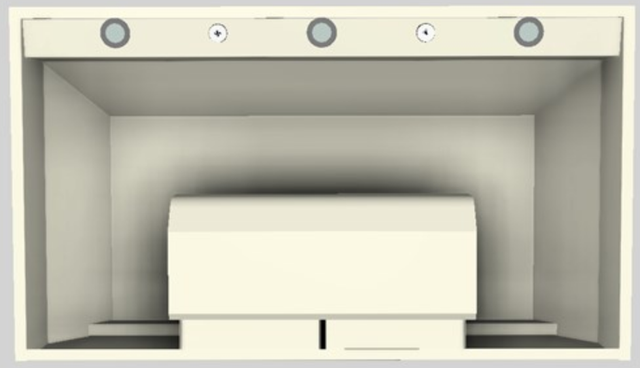 Vent-A-Hood® Designer Series 42" Biscuit Wall Mounted Range Hood-1