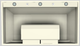 Vent-A-Hood® Designer Series 42" Biscuit Wall Mounted Range Hood-1