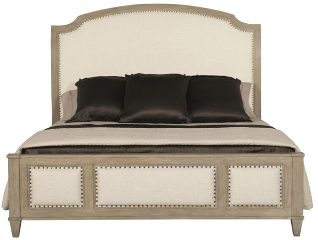 Bernhardt Santa Barbara Beige/Sandstone Queen Panel Bed-2