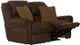 Catnapper® Pickett Walnut Power Reclining Loveseat with Power Adjustable Headrest-1