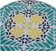 A & B Home Multicolored Cylinder Accent Stool-3