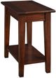 A-America® Westlake Cherry Brown Chairside Table-0