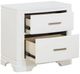 Homelegance® Hudson White Nightstand-3