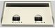 Vent-A-Hood® Designer Series 54" Biscuit Wall Mounted Range Hood-4