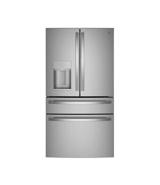 GE Profile™ 36" 27.6 Cu. Ft. Fingerprint Resistant Stainless Steel Freestanding French Door Refrigerator