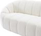 Meridian Furniture Elijah Cream Velvet Sofa-4